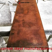 Corten stål S355J2WP plader